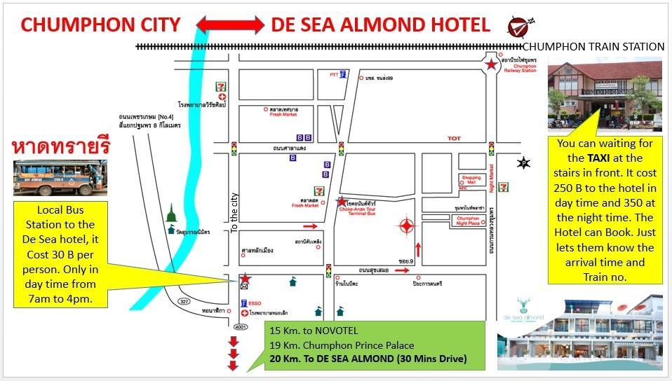 Hotel De Sea Almond Chumphon Zewnętrze zdjęcie